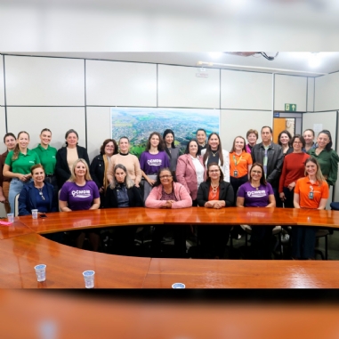 Representante da ACISMI  eleita vice-presidente do Conselho Municipal dos Direitos da Mulher